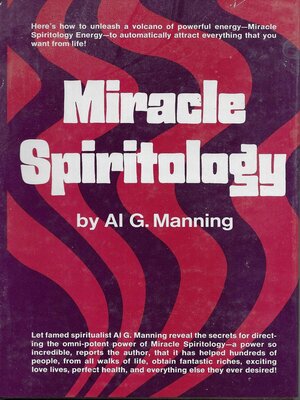 cover image of Miracle Spiritology
